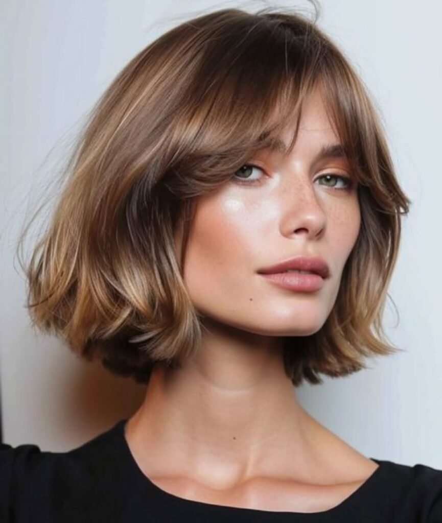 30 Ideias Corte de Cabelo Curto com Franja