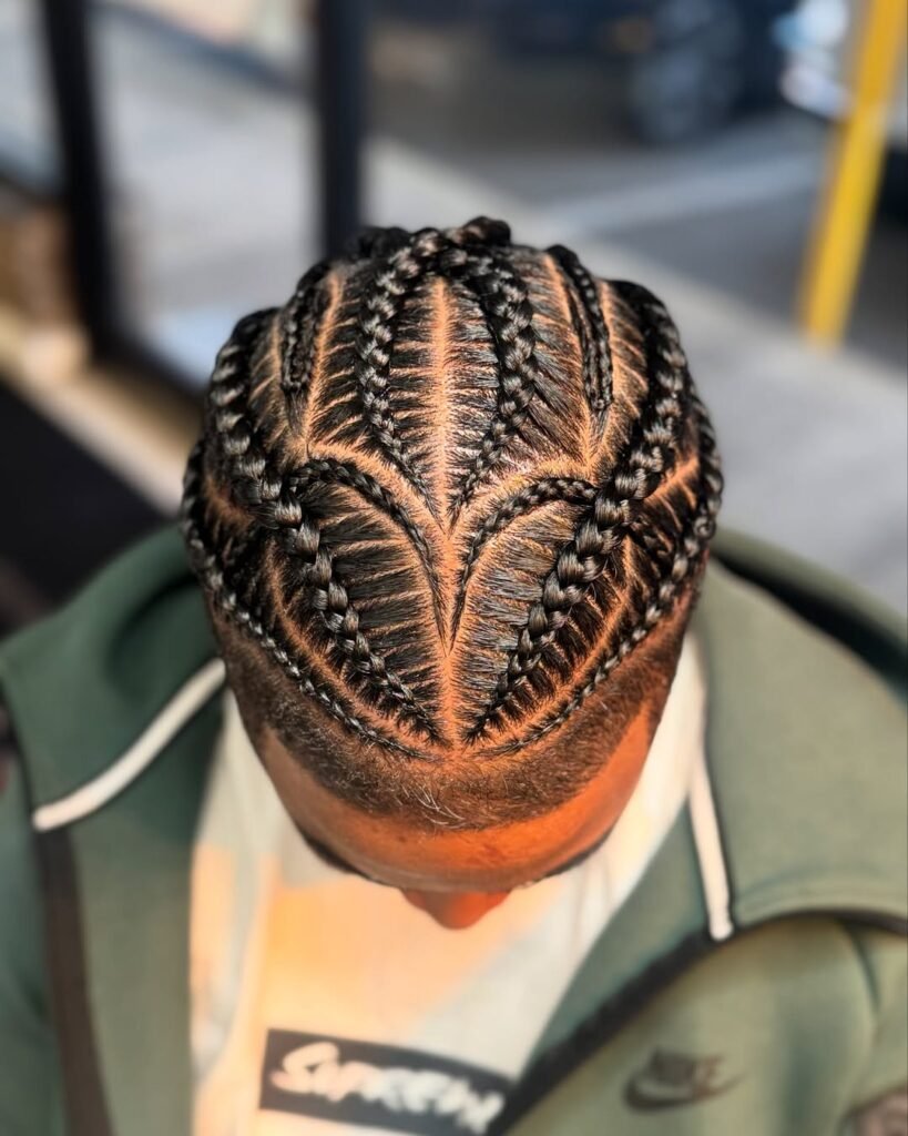 30 Ideias de tranças nagô Masculino cabelo cacheado 2025